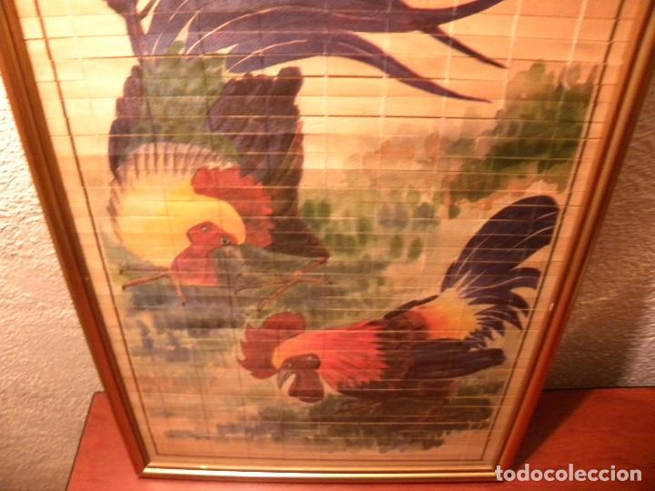 Otros objetos de arte: CUADRO GALLOS - Foto 2