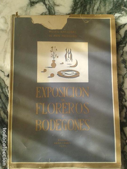 Otros objetos de arte: libro de exposicion de floreros y bodegones  a&ntilde;o  1945 - Foto 1