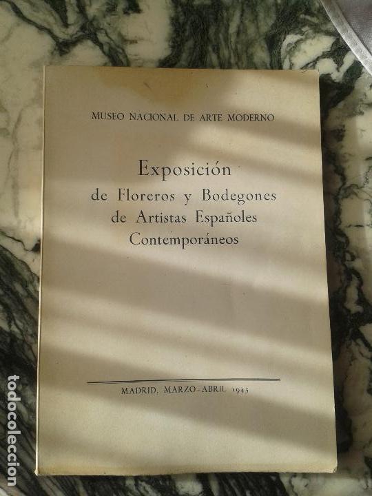Otros objetos de arte: libro de exposicion de floreros y bodegones  a&ntilde;o  1945 - Foto 5