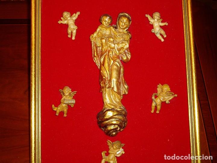 Otros objetos de arte: V&iacute;rgen con Ni&ntilde;o composici&oacute;n - Foto 2