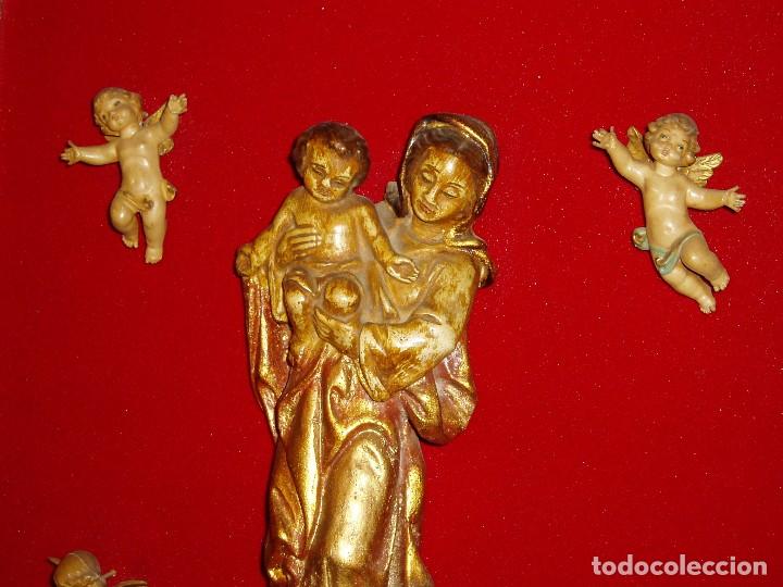 Otros objetos de arte: V&iacute;rgen con Ni&ntilde;o composici&oacute;n - Foto 4