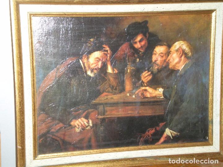 Otros objetos de arte: l&aacute;mina s&iacute;mil lienzo con marco - Foto 3