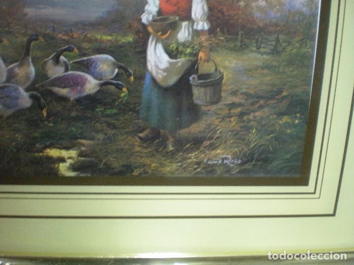 Otros objetos de arte: l&aacute;mina vicente roso, marco con cristal - Foto 2
