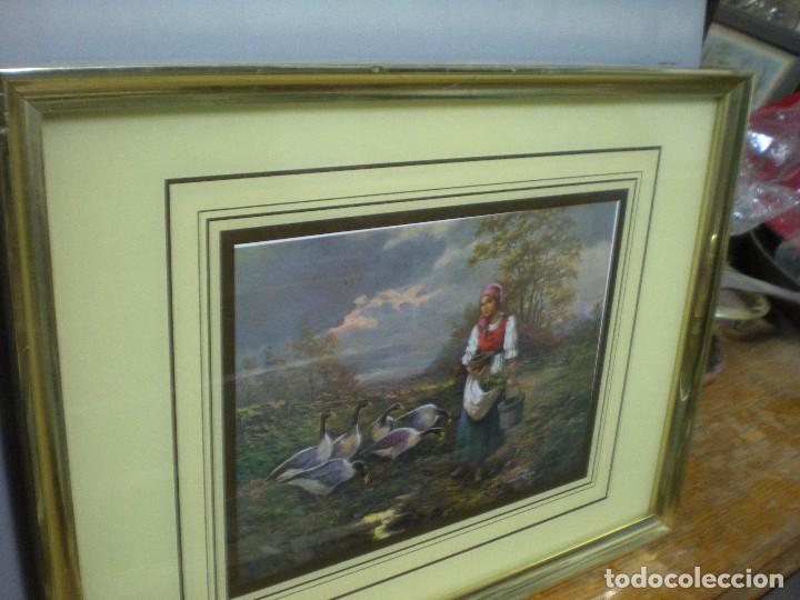 Otros objetos de arte: l&aacute;mina vicente roso, marco con cristal - Foto 3