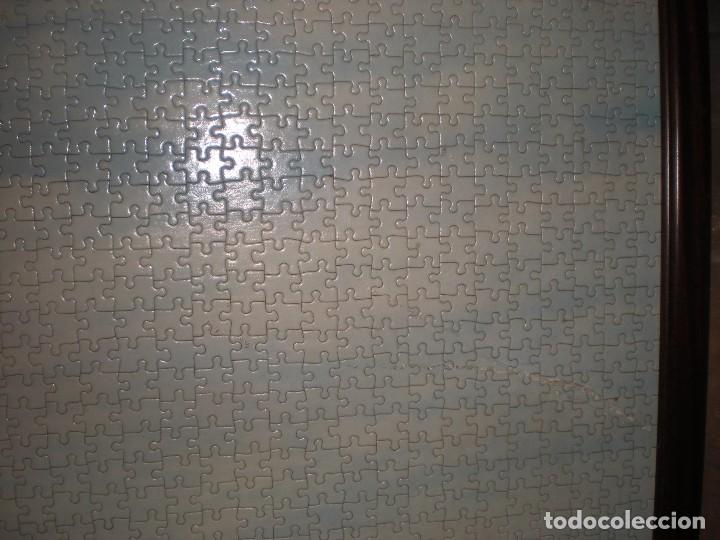 Otros objetos de arte: Cuadro hecho de puzzle, Castillo, medidas 90x60cm - Foto 3