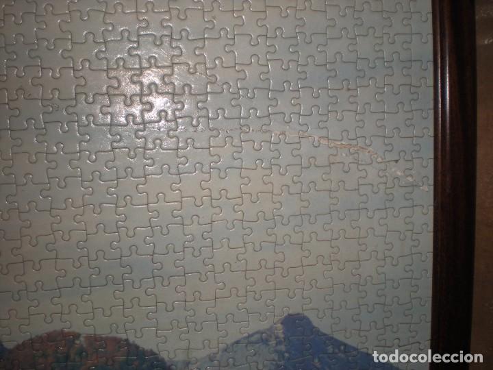 Otros objetos de arte: Cuadro hecho de puzzle, Castillo, medidas 90x60cm - Foto 4