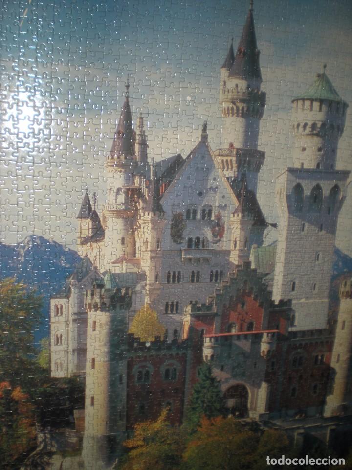 Otros objetos de arte: Cuadro hecho de puzzle, Castillo, medidas 90x60cm - Foto 6