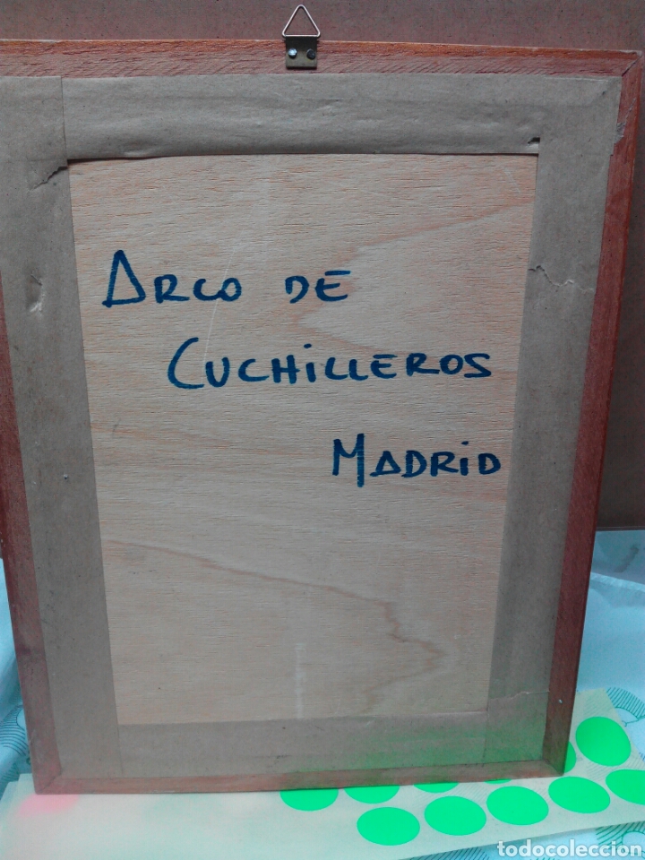 Otros objetos de arte: Cuadro marqueter&iacute;a arco cuchilleros - Foto 2