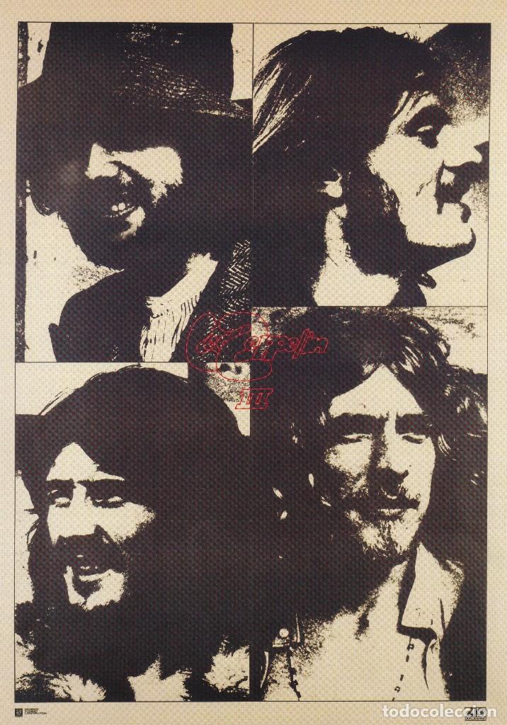 Otros objetos de arte: CUADRO DE MADERA:  LED ZEPPELIN 100x70 cm. - Foto 1