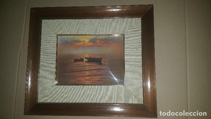 Otros objetos de arte: CUADRO BARCAS - Foto 2