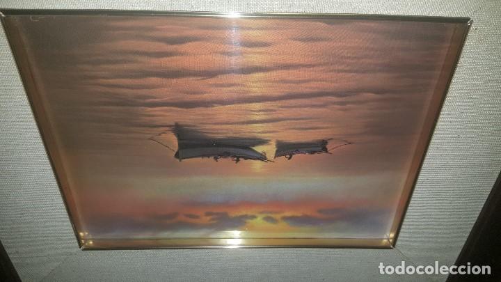 Otros objetos de arte: CUADRO BARCAS - Foto 5