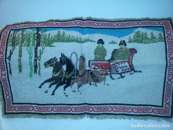 Otros objetos de arte: CUADRO SIN MARCO PUNTO DE CRUZ-88X54 CM - Foto 4