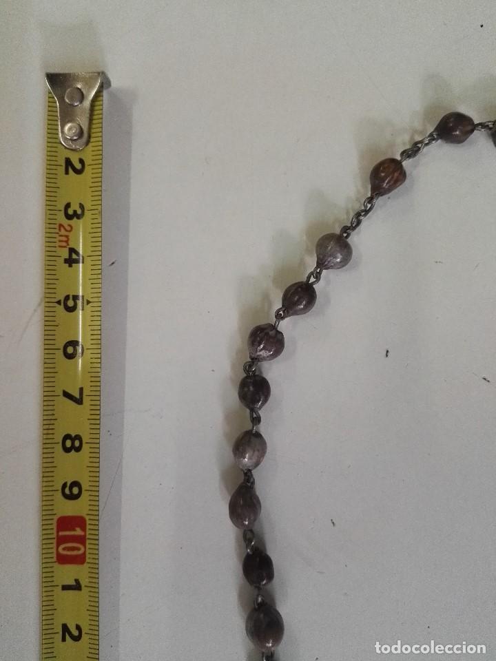 Otros objetos de arte: Collar de semillas antiguo - Foto 2
