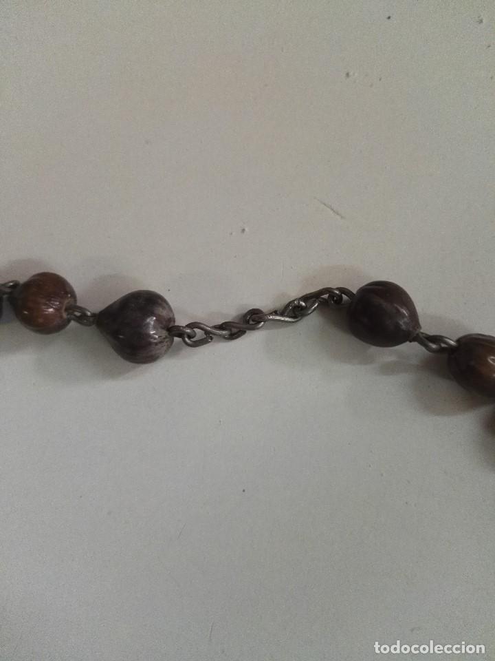 Otros objetos de arte: Collar de semillas antiguo - Foto 3