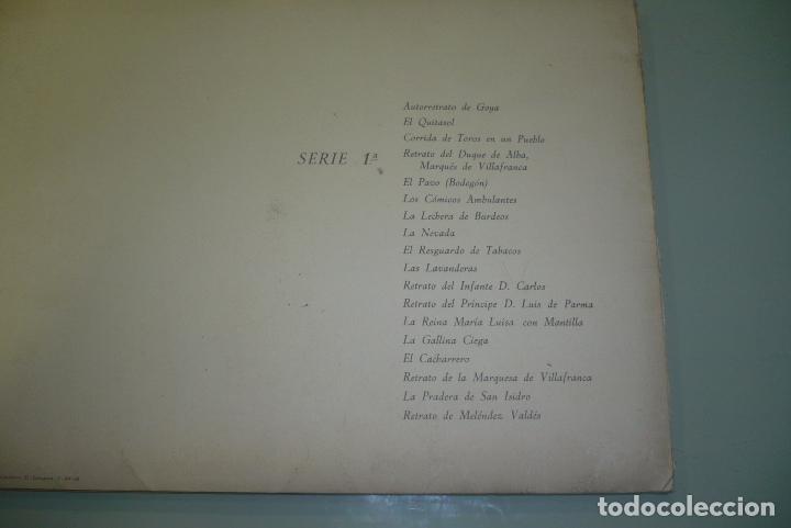 Otros objetos de arte: Colecci&oacute;n Goya. Serie 1&ordf;. Laboratorios Infar. - Foto 9