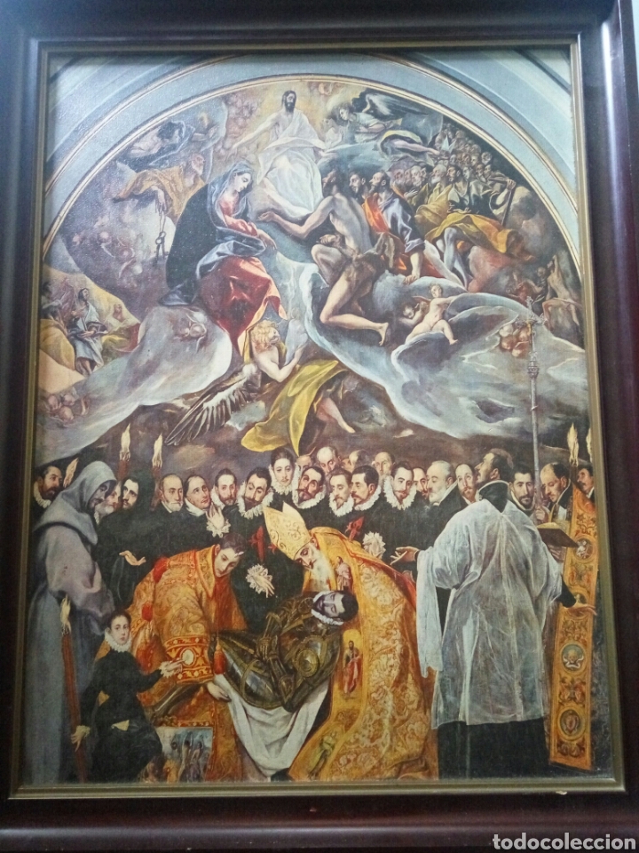 Otros objetos de arte: Cuadro, El entierro del Conde Argaz - Foto 2