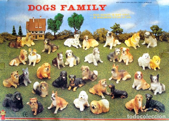 Art: Coleccion completa 36 figuras Dogs Family razas de perros. Ver fotos