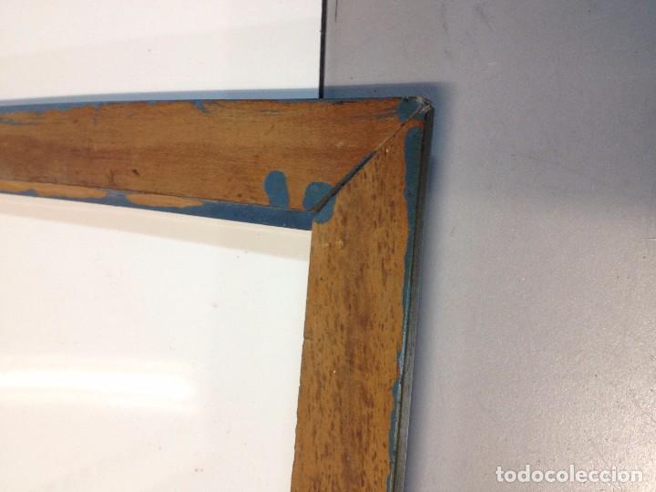 Otros objetos de arte: CUADRO LAMINA DE PASTORCILLO/A BISELADA PEGADA SOBRE MADERA (L ) - Foto 6