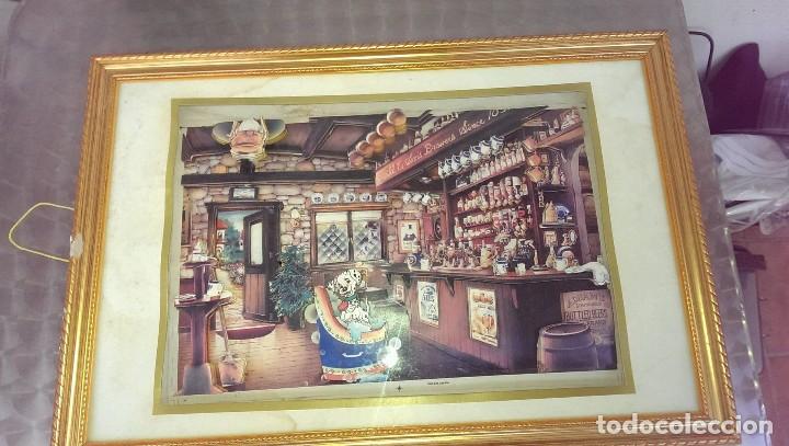 Otros objetos de arte: cuadro 3 d, en tres dimensiones, original representa un bar - Foto 1