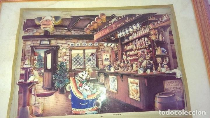 Otros objetos de arte: cuadro 3 d, en tres dimensiones, original representa un bar - Foto 3