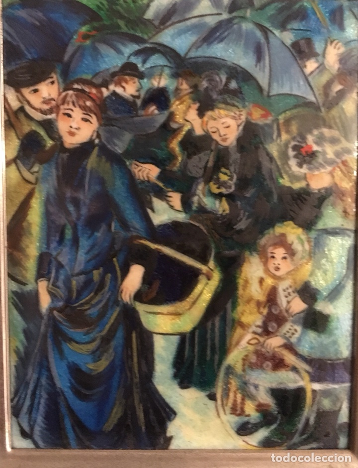 Otros objetos de arte: Cuadro Picasso esmaltado al fuego. - Foto 3