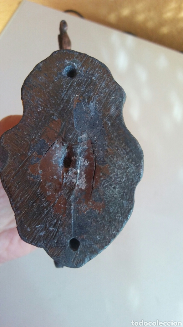 Otros objetos de arte: BARCO CREO QUE DE BRONCE REPLICA BARCO SANTAMARIA - Foto 6