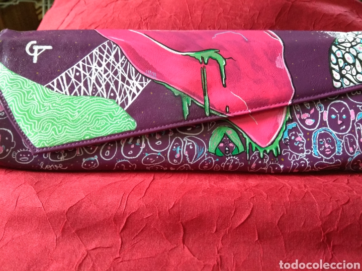 Otros objetos de arte: CARTERA pintada a mano - Foto 7