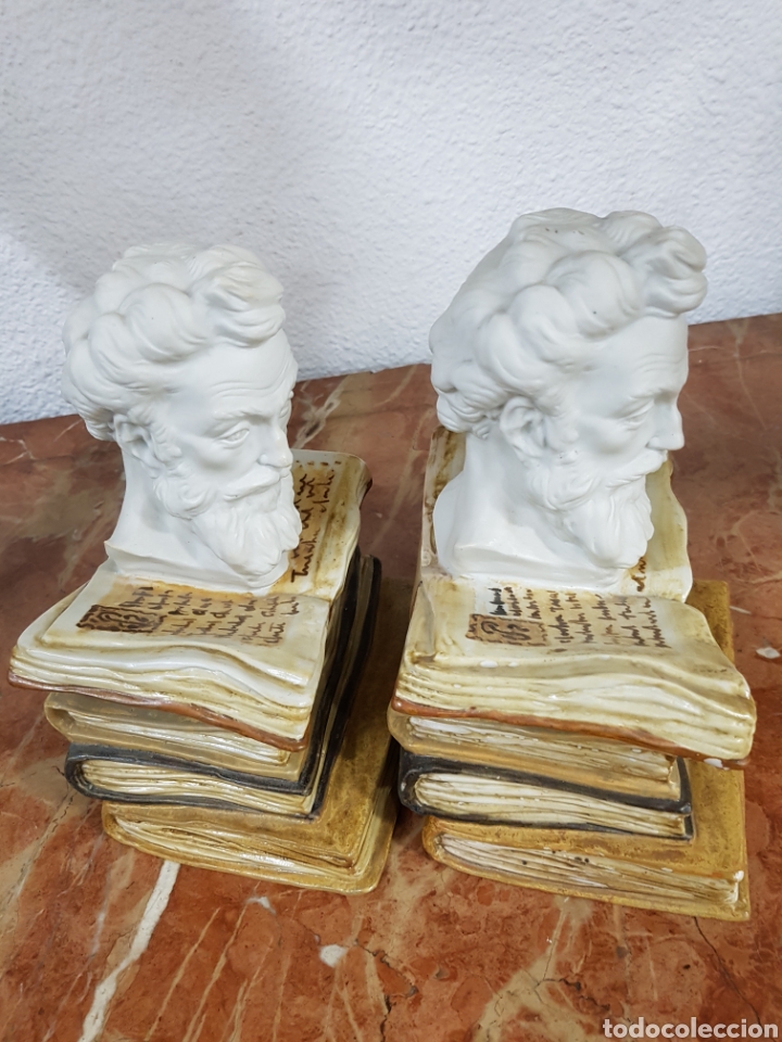 Otros objetos de arte: Pareja sujetalibros Davila - Foto 2