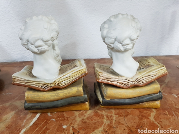 Otros objetos de arte: Pareja sujetalibros Davila - Foto 3