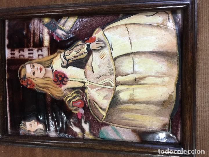 Otros objetos de arte: MENINA , VELAZQUEZ, ESMALTE DECORARTIS - Foto 2