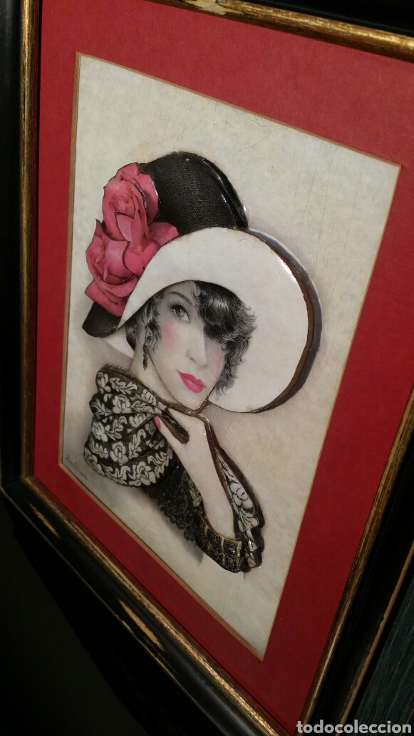Otros objetos de arte: Cuadro Elena Oliveras - Foto 4