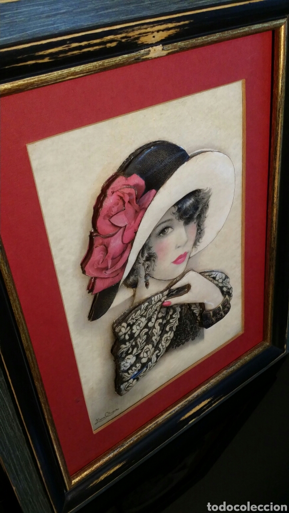 Otros objetos de arte: Cuadro Elena Oliveras - Foto 5