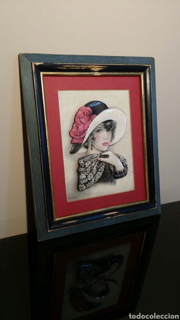 Otros objetos de arte: Cuadro Elena Oliveras - Foto 1