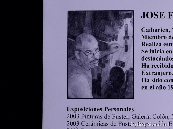 Otros objetos de arte: ESMALTE 2. JOSE R. FUSTER, CUBA 2003 - Foto 5