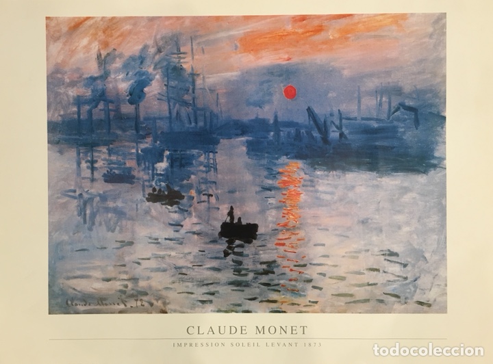 Otros objetos de arte: Poster Monet - Foto 1
