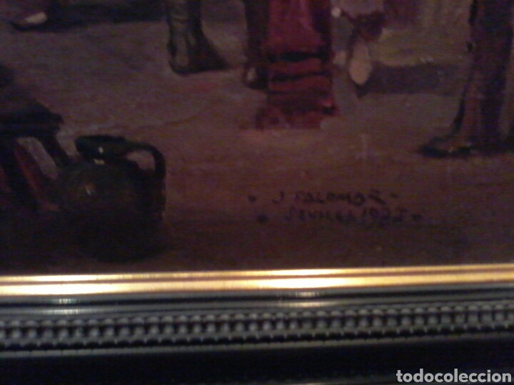 Otros objetos de arte: Cuadro de Jose Palomar. - Foto 5
