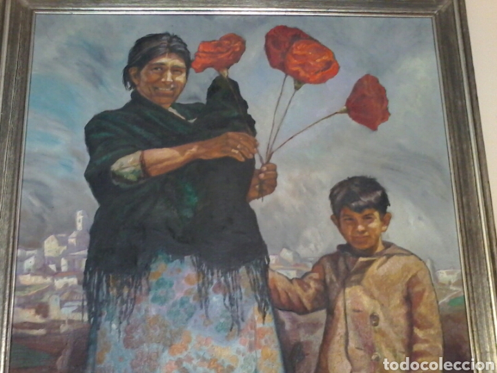Otros objetos de arte: Cuadro de Indalesio Sobrino. - Foto 2