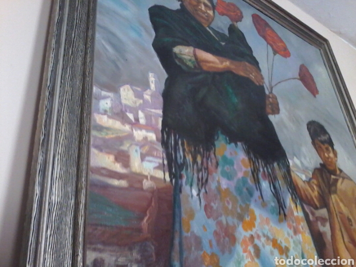 Otros objetos de arte: Cuadro de Indalesio Sobrino. - Foto 5