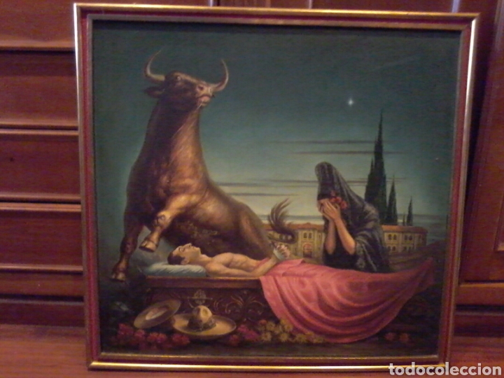 Otros objetos de arte: Cuadro de Jes&uacute;s Helguera. - Foto 1