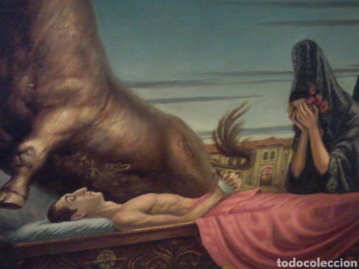Otros objetos de arte: Cuadro de Jes&uacute;s Helguera. - Foto 3
