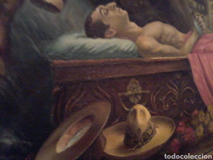 Otros objetos de arte: Cuadro de Jes&uacute;s Helguera. - Foto 5