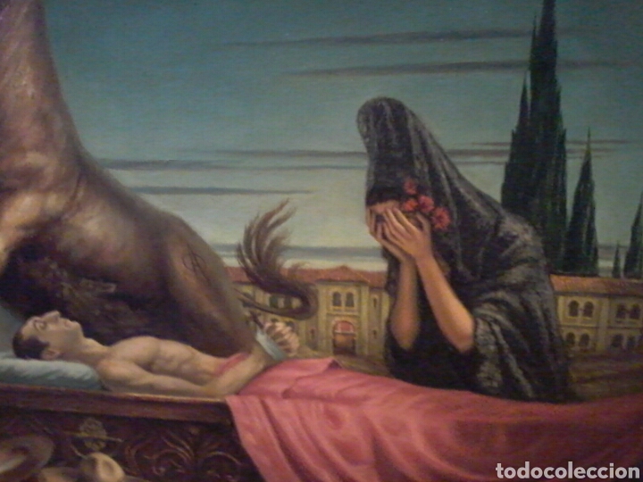Otros objetos de arte: Cuadro de Jes&uacute;s Helguera. - Foto 6