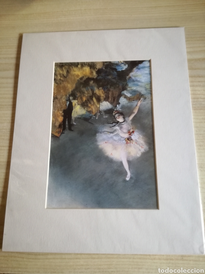 Otros objetos de arte: Edgar degas. La estrella - Foto 1
