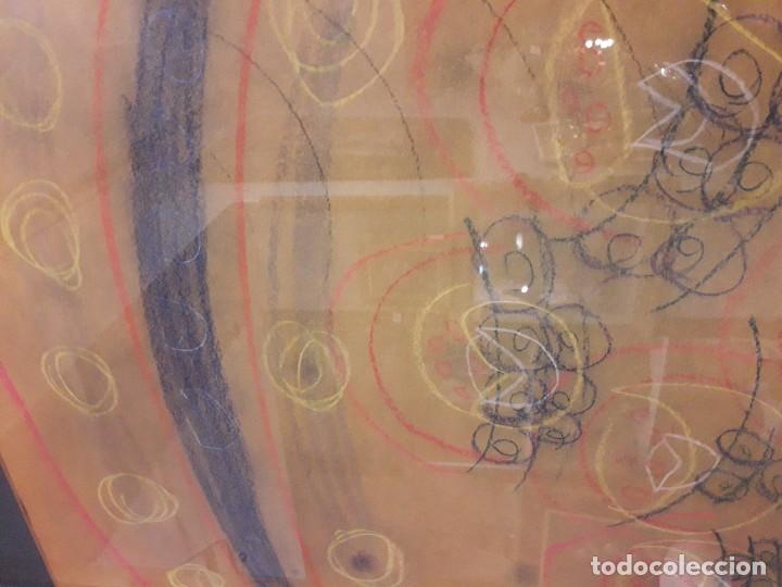 Otros objetos de arte: Abstracto sobre papel y ceras - Foto 4