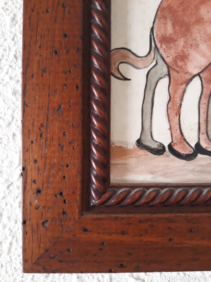 Otros objetos de arte: CUADRO RUSTICO DE UNOS 45 CMS PINTADO A MANO - Foto 3