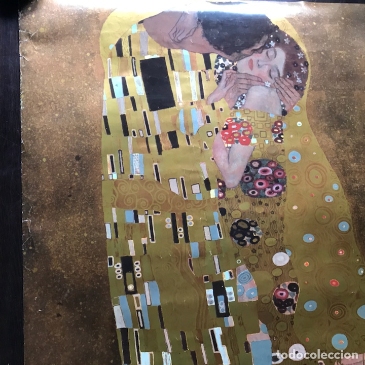 Otros objetos de arte: The kiss. Klimt. 89 x 59 cm - Foto 2