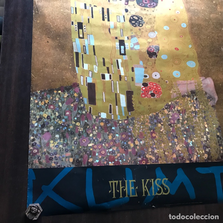 Otros objetos de arte: The kiss. Klimt. 89 x 59 cm - Foto 3
