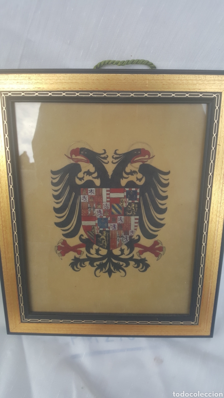 Otros objetos de arte: ESCUDO EN TINTA - Foto 1