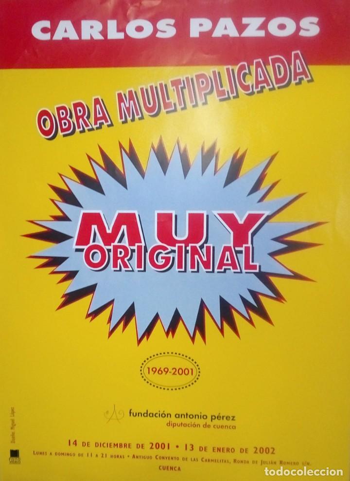 Otros objetos de arte: Carlos Pazos cartel de exposici&oacute;n en Cuenca - Foto 1