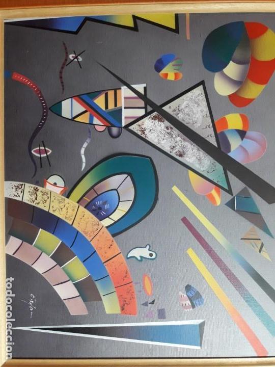 Otros objetos de arte: Composici&oacute;n firmada. - Foto 2